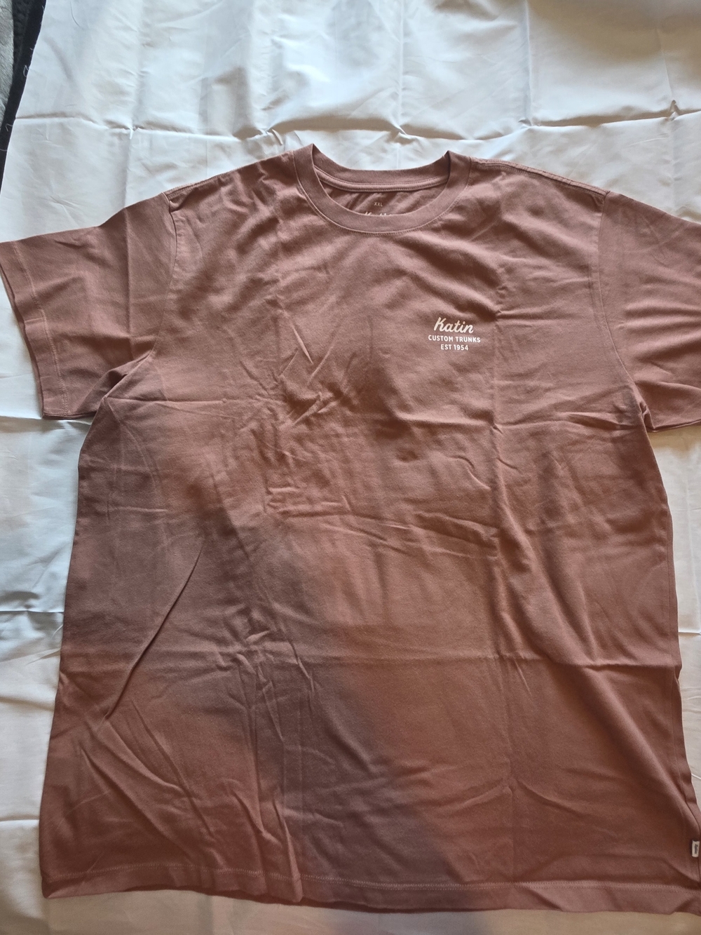 Katin Men's Dusty Rose Crewneck Tee with Small Chest Logo